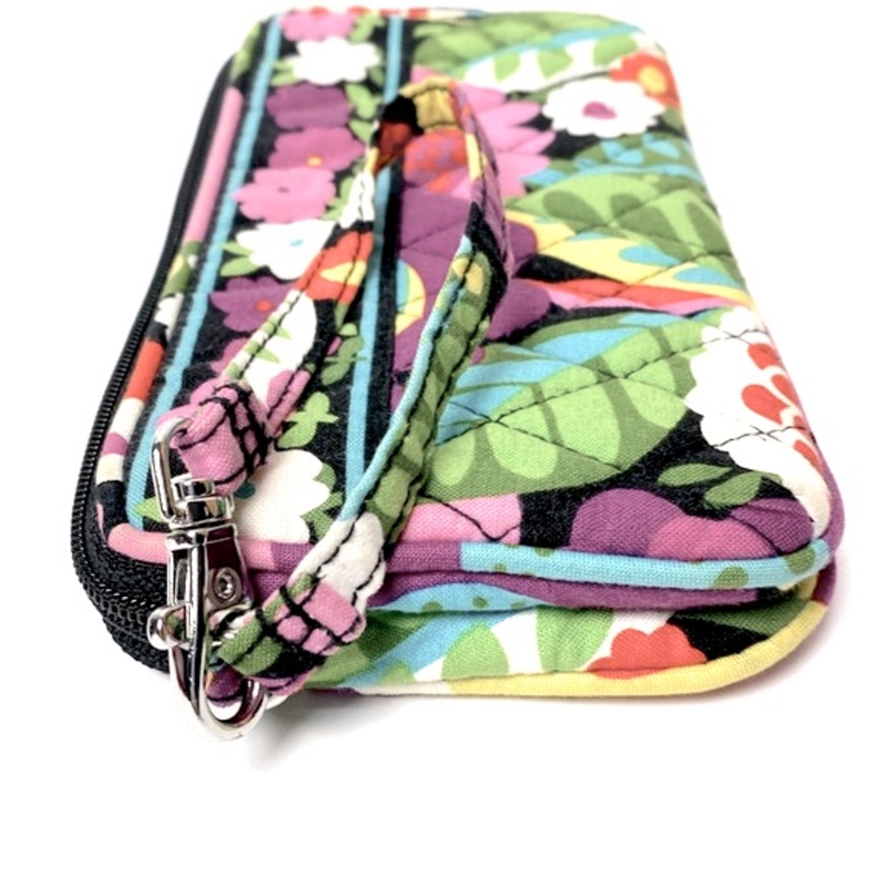 Vera Bradley Wristlet Wallet Va Va Bloom Bold Floral - Picture 8 of 13